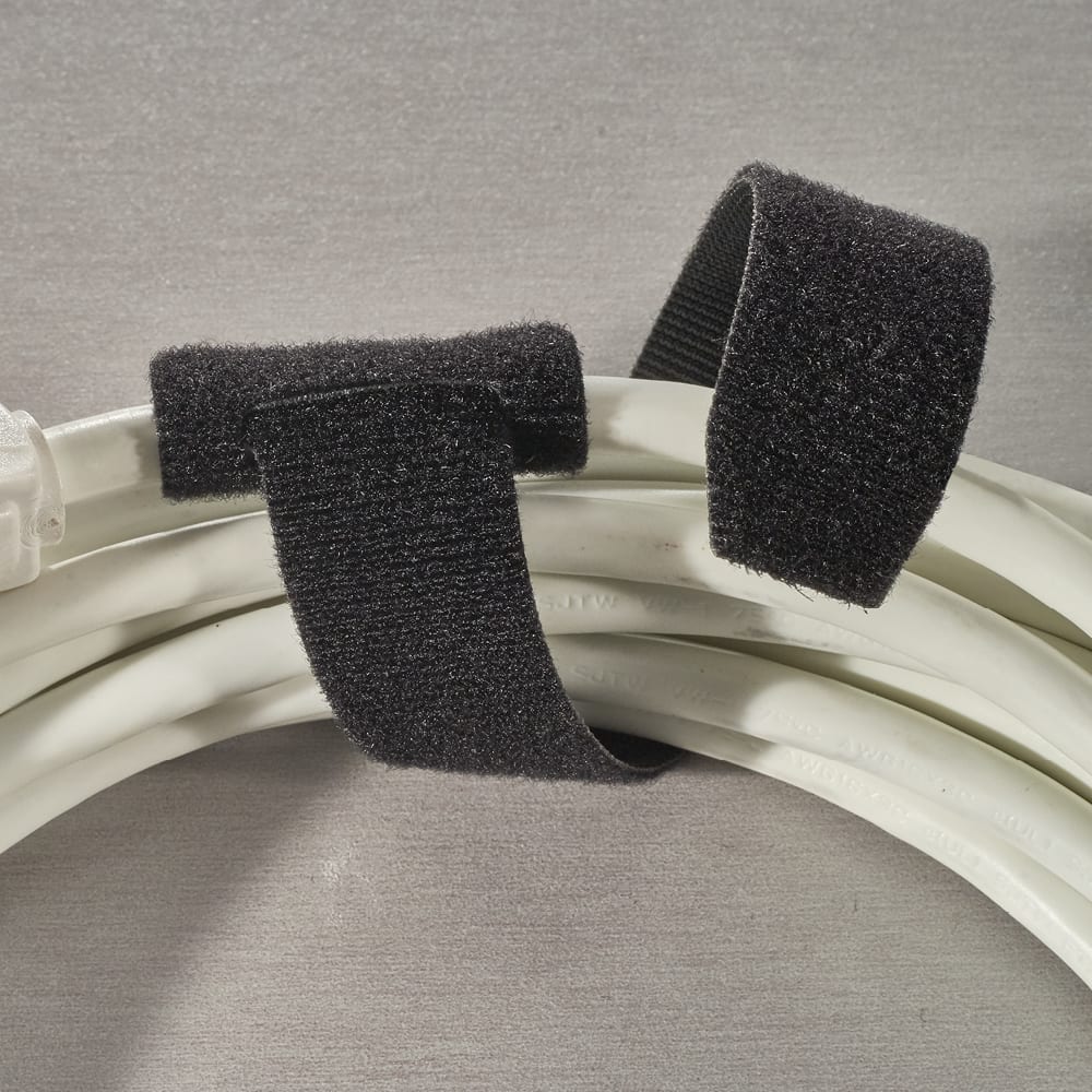 Rip-Tie Hook-and-Loop Cable Tie Roll,30 ft,Ornge G-05-030-O, 1