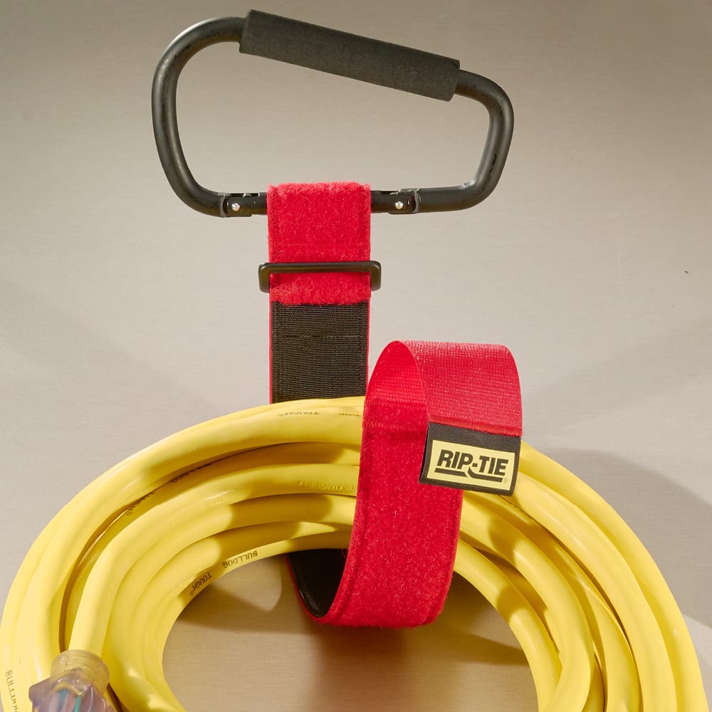 One Inch Wide CableCarrier with Black Carabiner – Rip-Tie, Inc.