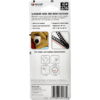 VELCRO® Brand 1" X 1" ALFA-LOK Square 6 sets Black - Image 2